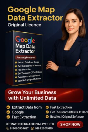 Google Map Data Extractor – Original Licensed Software(For 1 year)